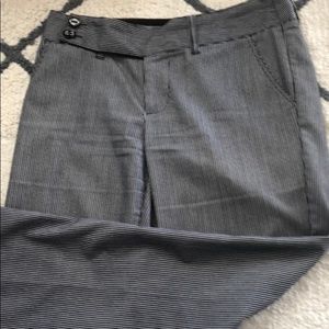 Star City Silver Black stripe pants Sz 9 (Juniors)